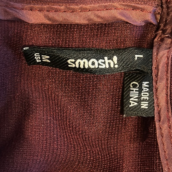 NWOT mixed media Smash! dress size large - Picture 3 of 11